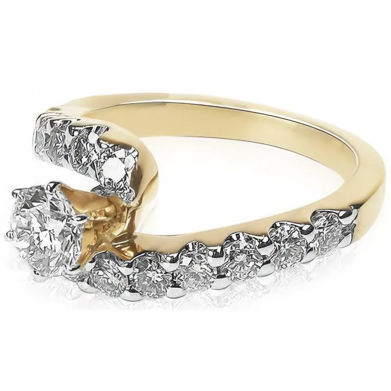 1.65-2.80 CT Round Cut Diamonds - Engagement Ring