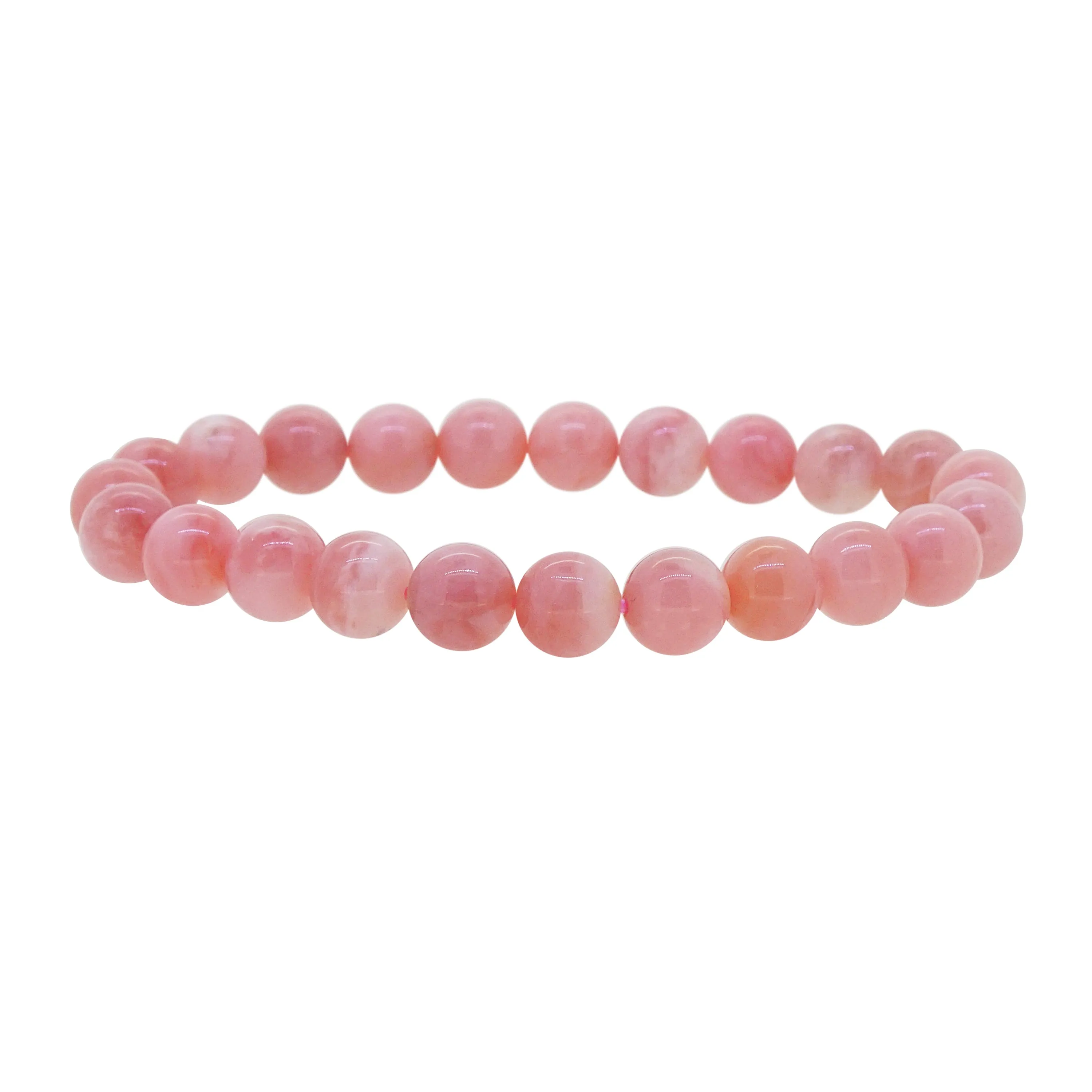 A-Grade Pink Opal 7.5mm