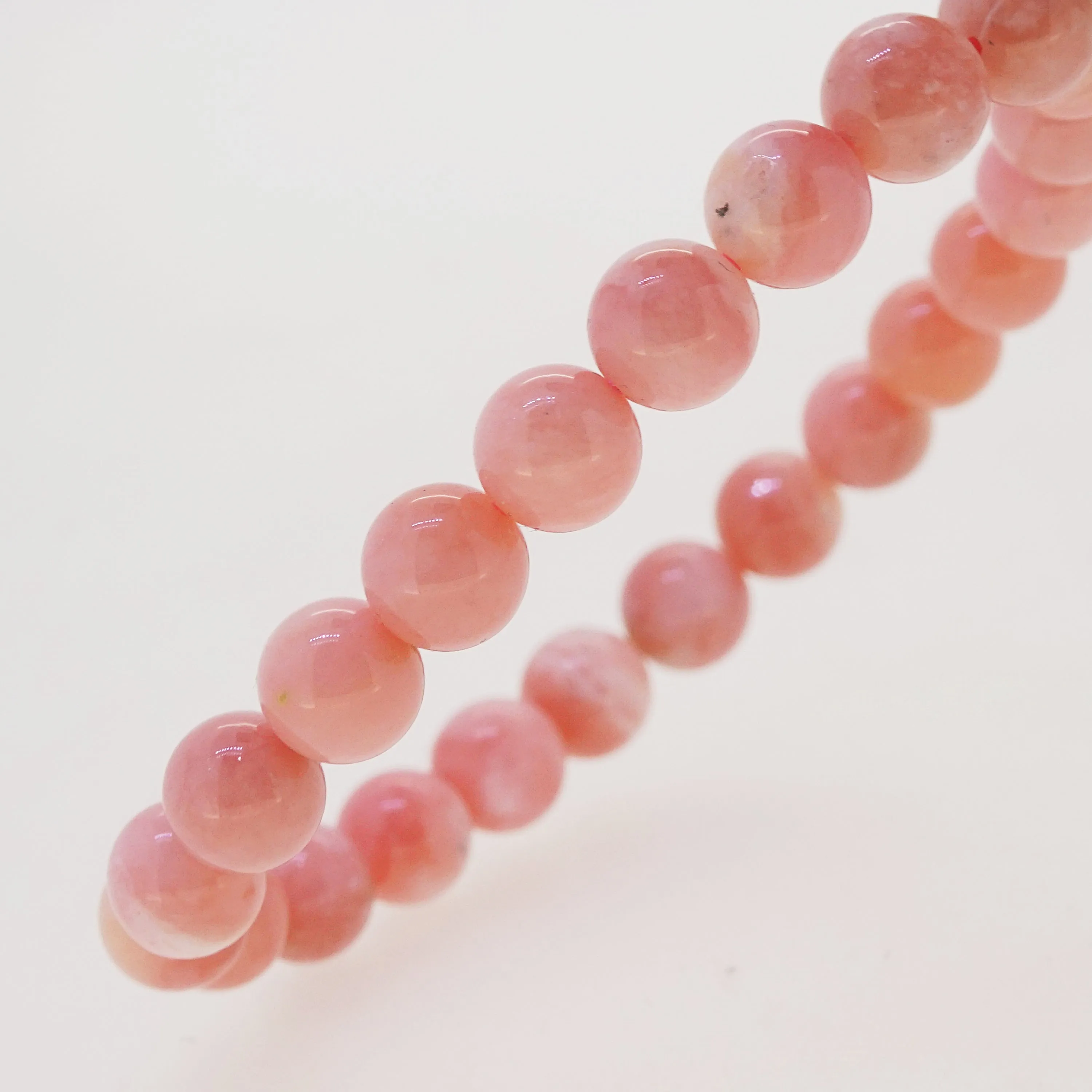 A-Grade Pink Opal 7.5mm