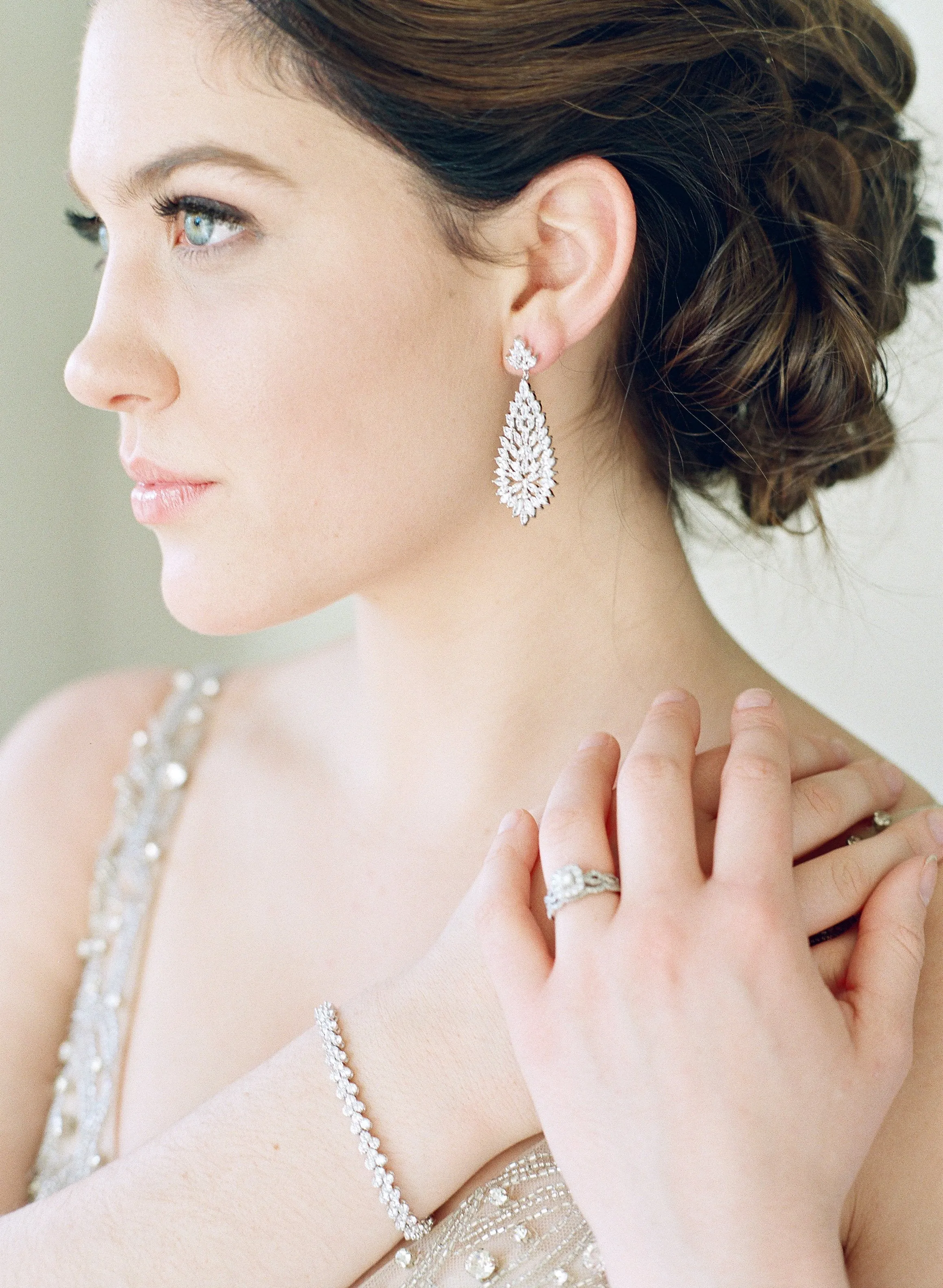 ANGELIQUE Cubic Zirconia Bridal Bracelet