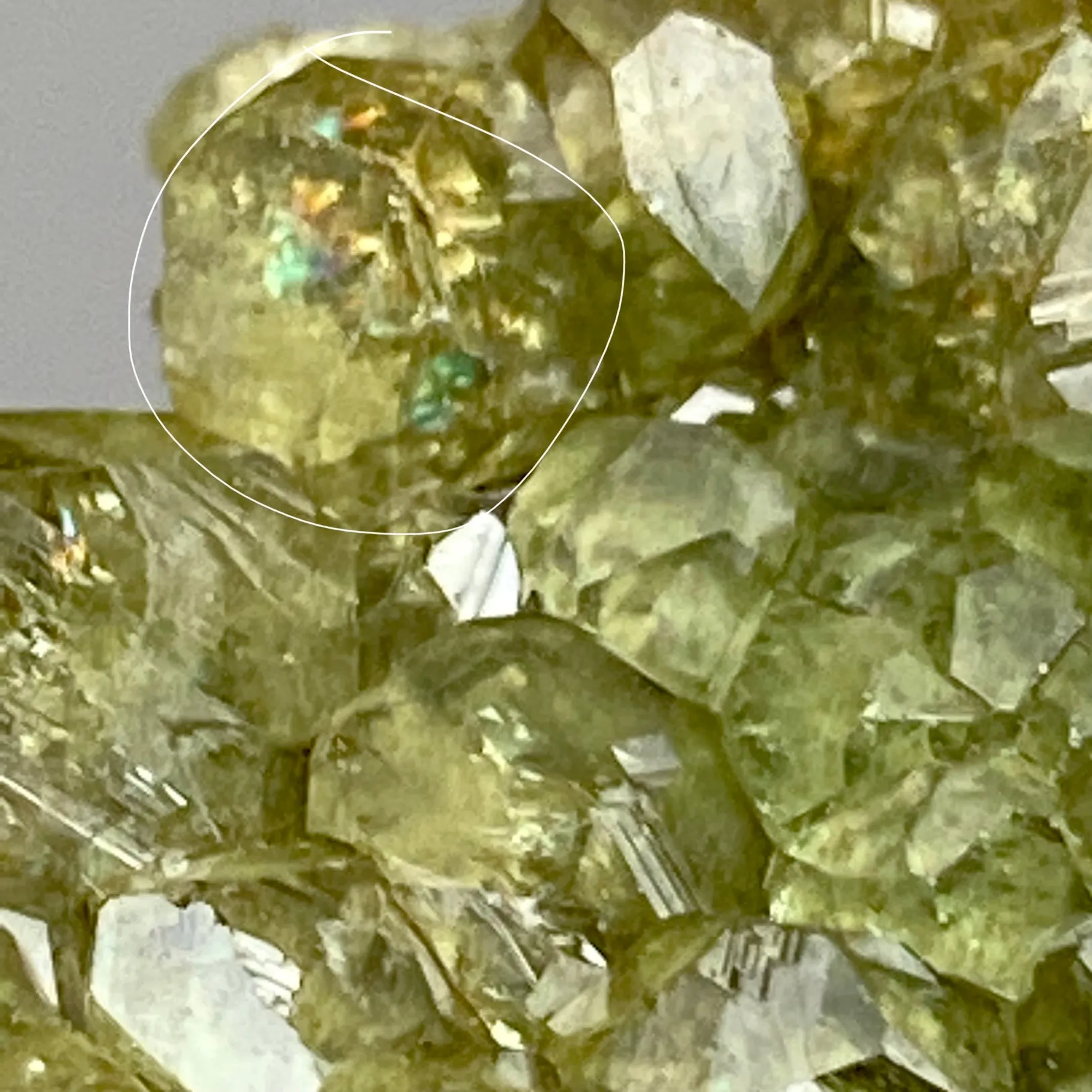 Beautiful Demantoid Garnet (Andradite) from Antetetezambato, Ambanja District, Antsiranana Province, Madagascar