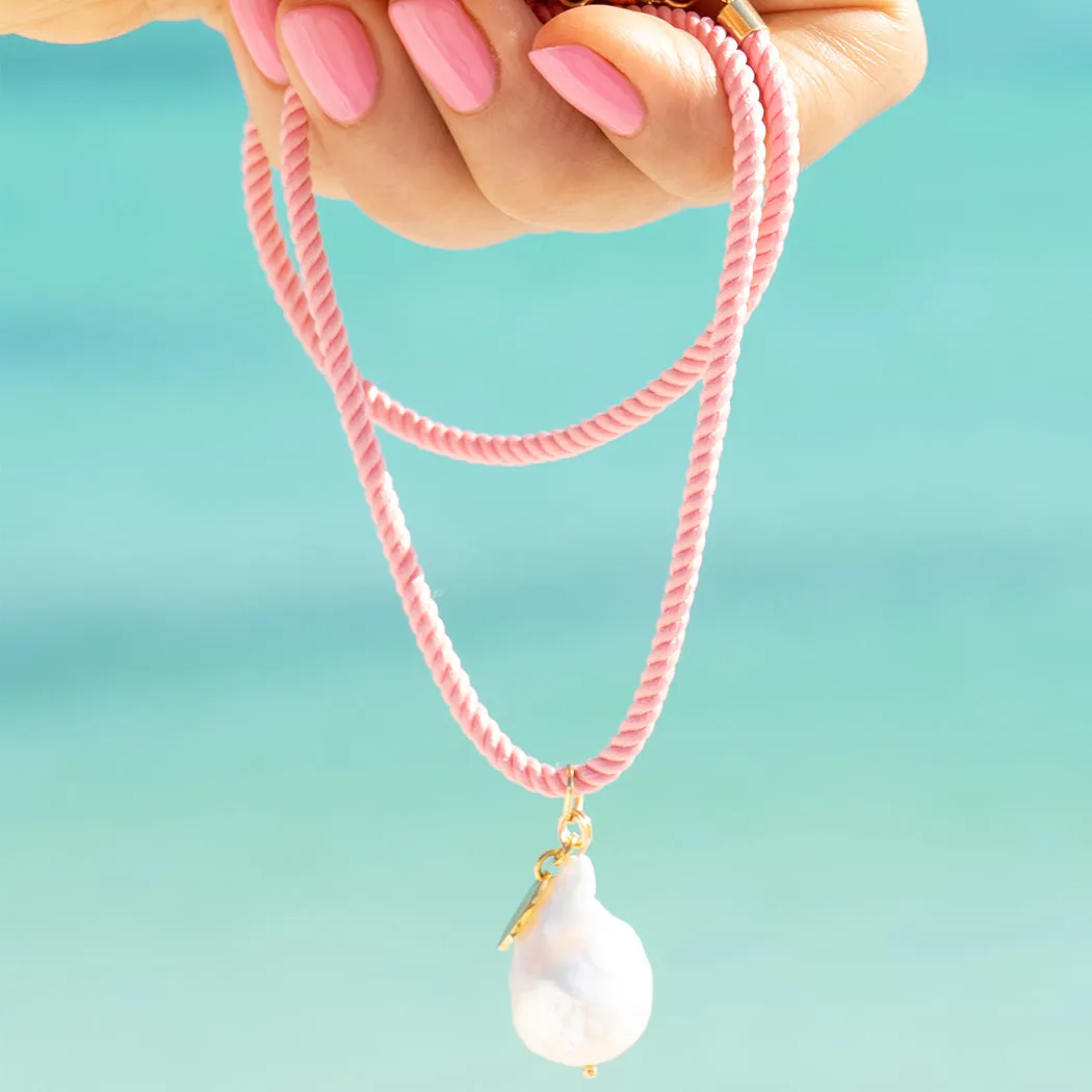 Beautiful Pearl Pink Choker