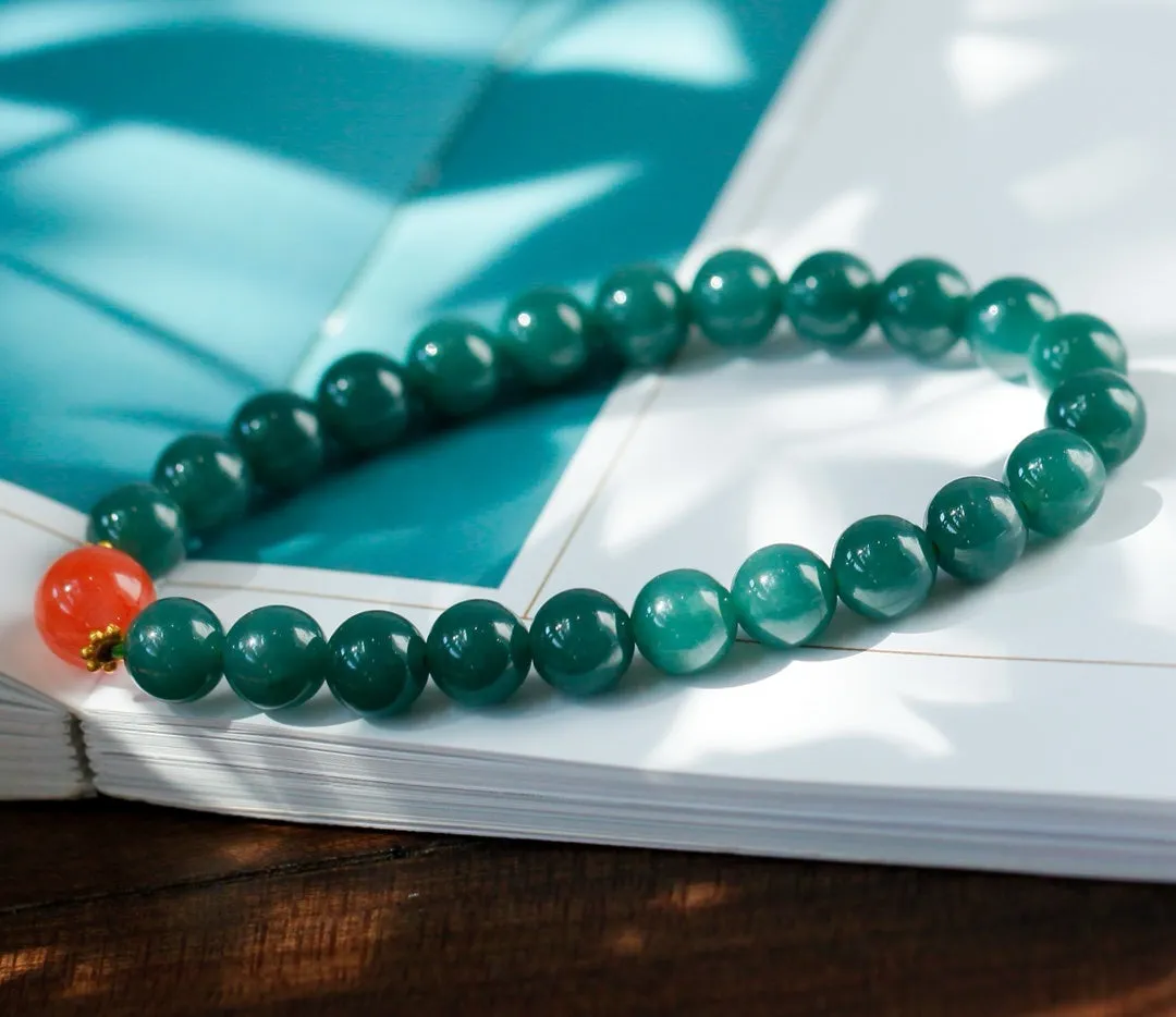 Blue water bead bracelet-ZEOLMA(SC2024920001)