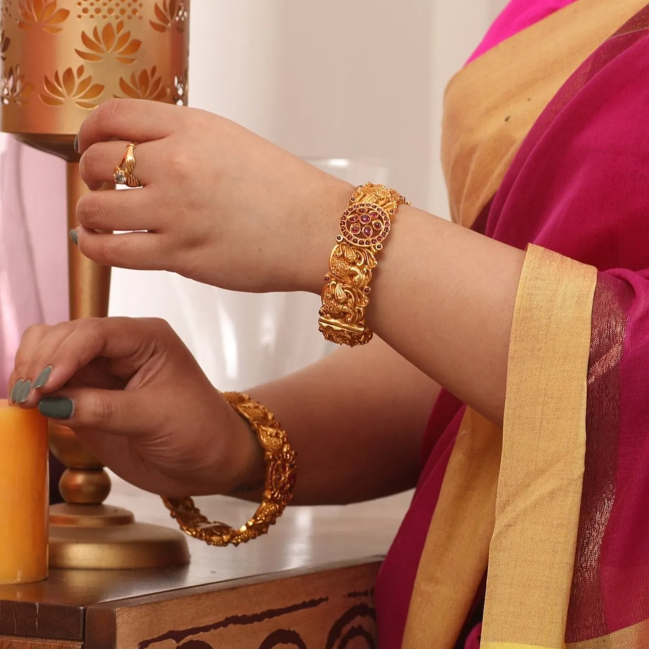Bonita Antique Bangles