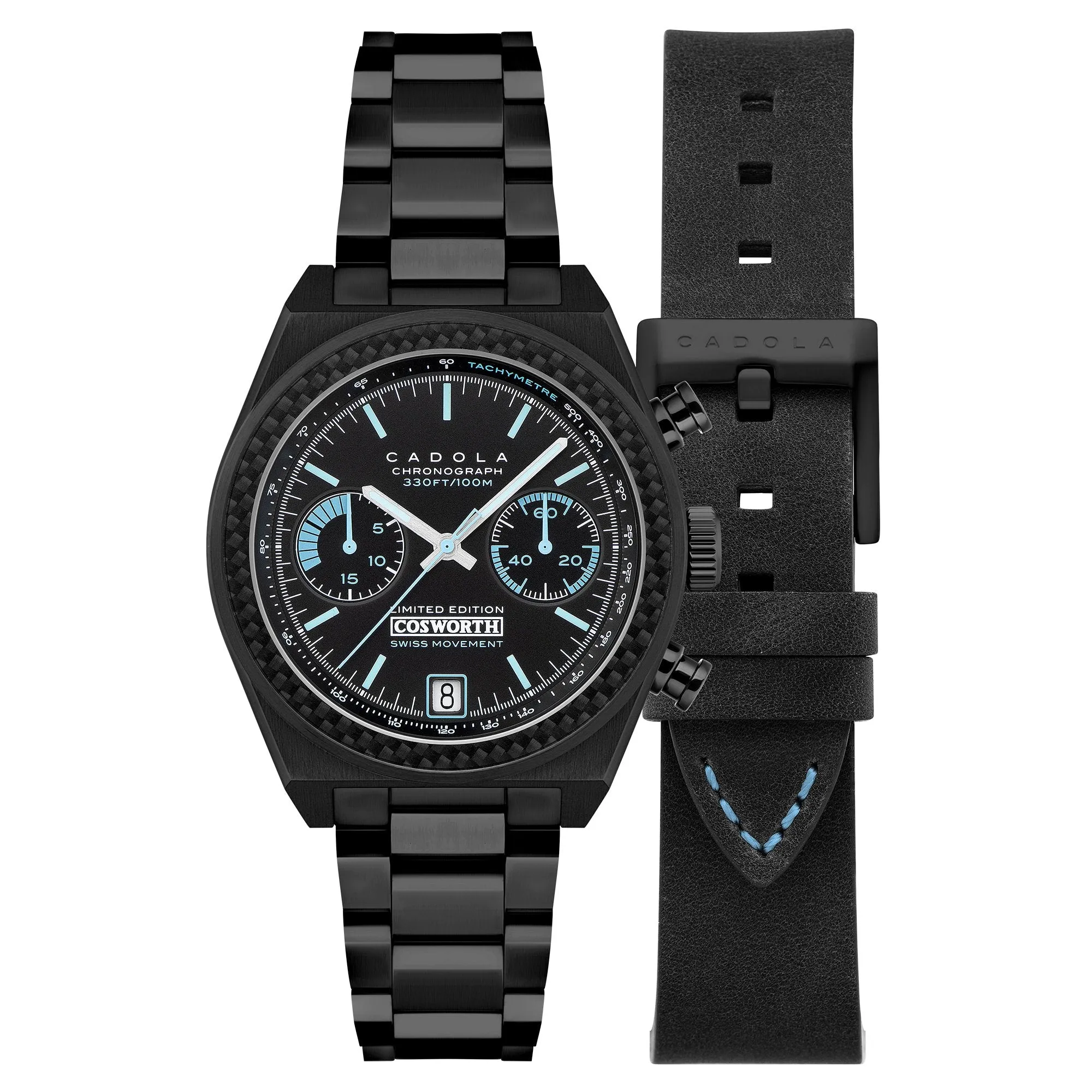 Cadola Cosworth Costin Swiss Chronograph Limited Edition All Black