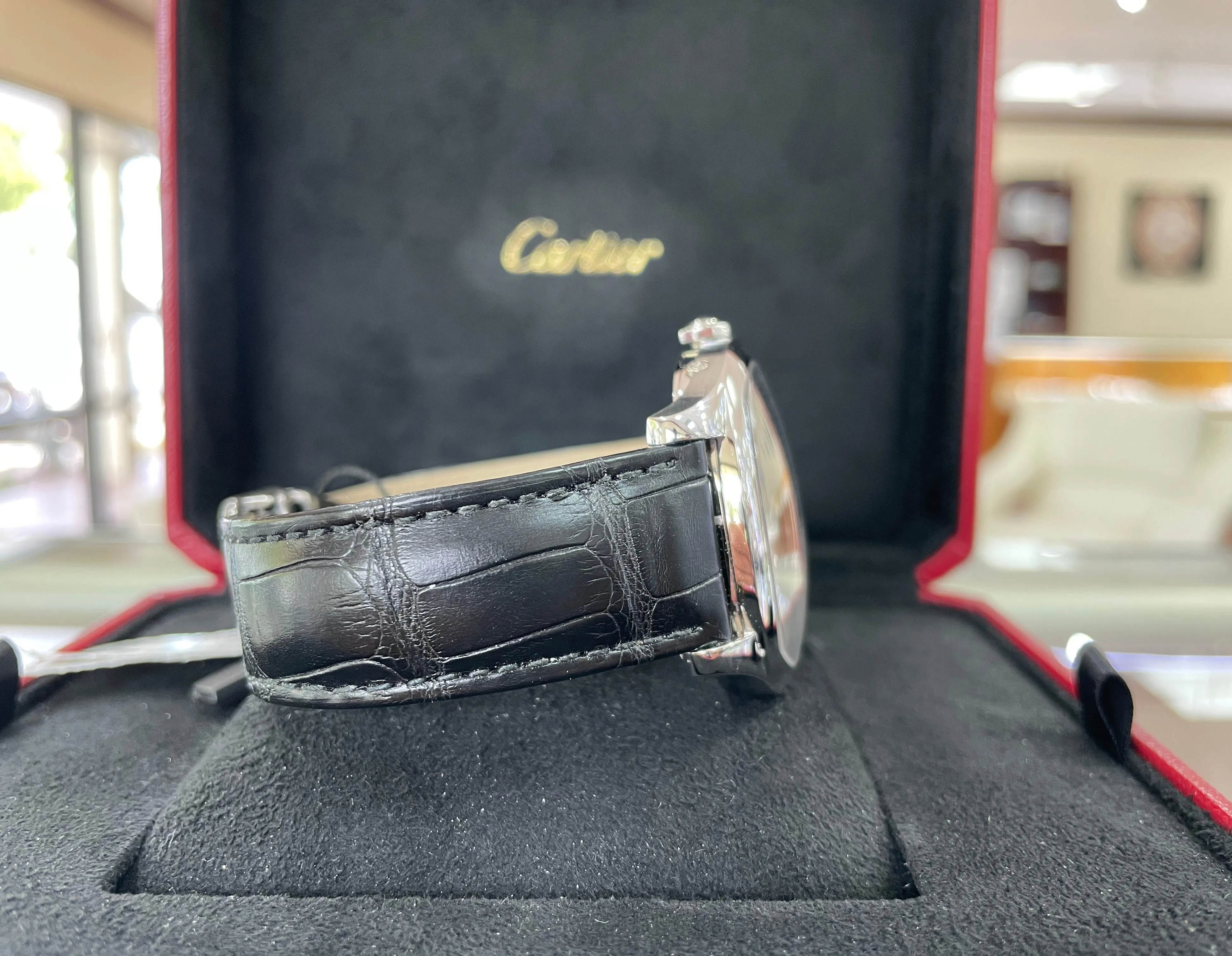 Cartier Clé De Skeleton WHCL0008  41mm Platinum Skeleton Preowned