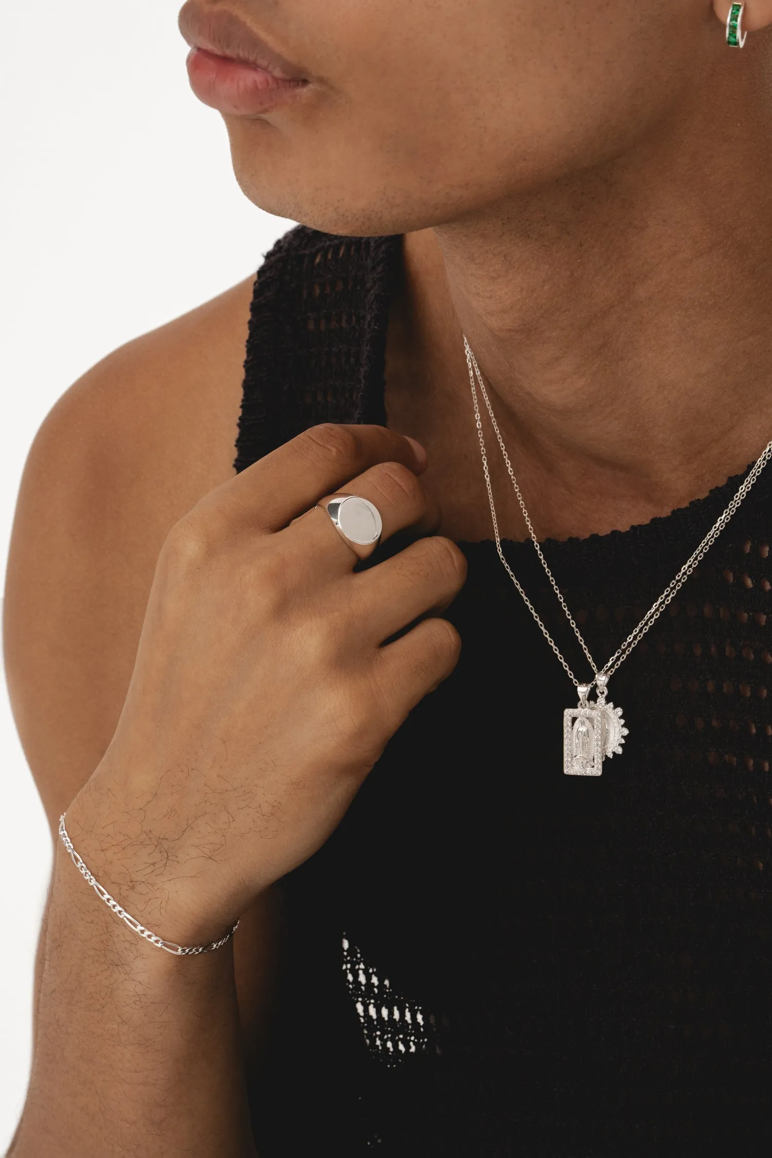 Classic Round Signet - Silver