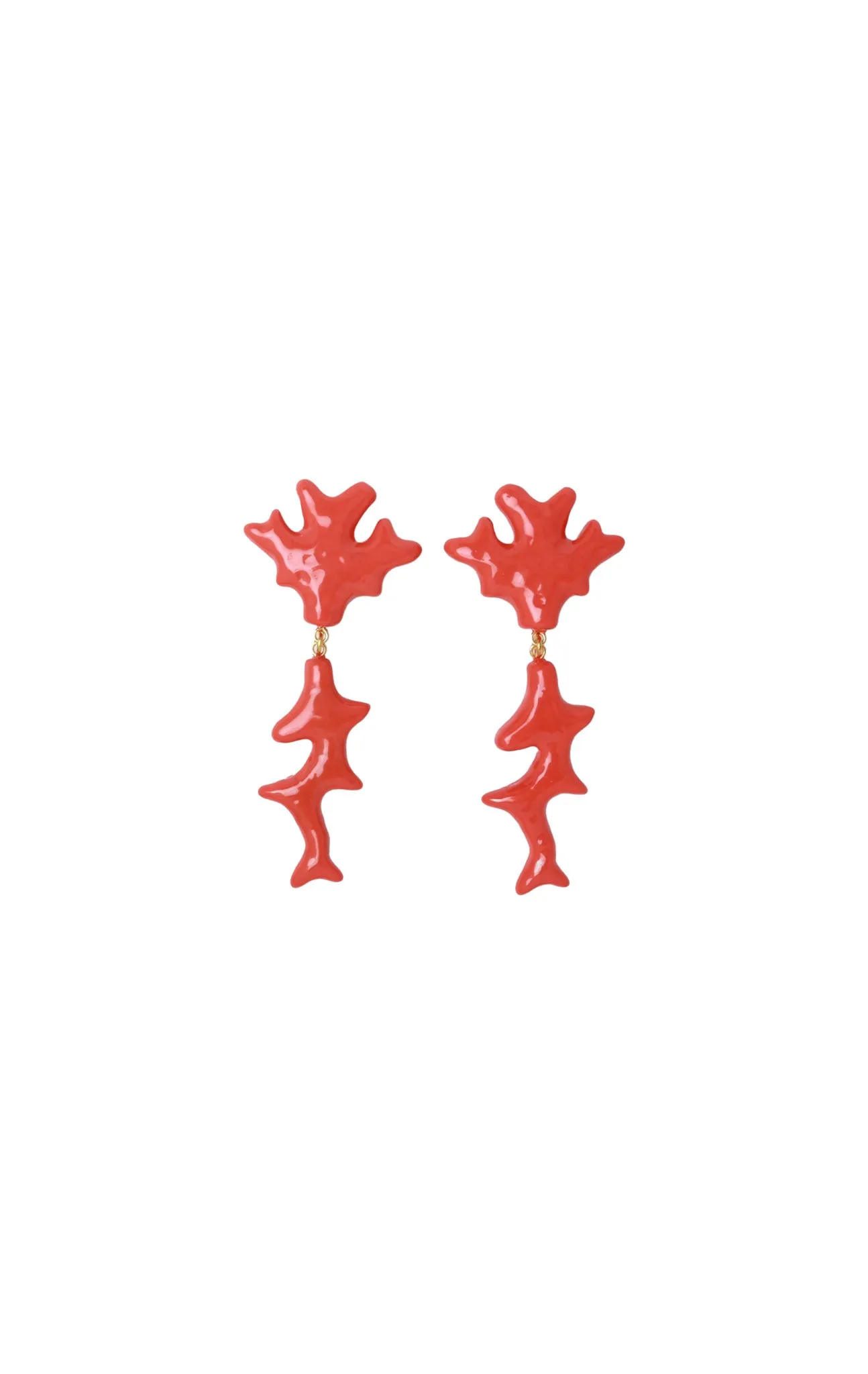 Coral Earrings