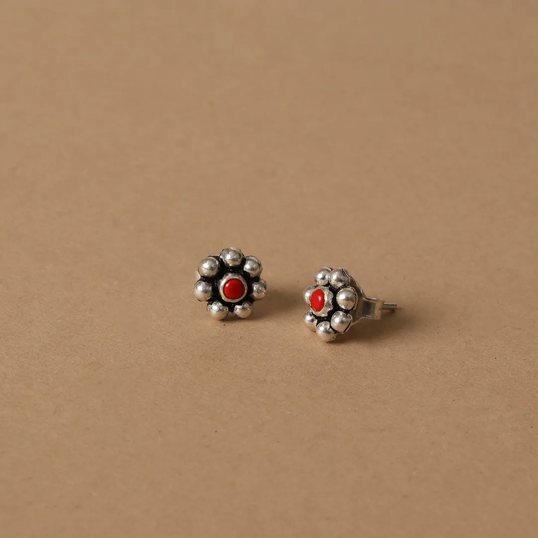 Coral Kudi Studs