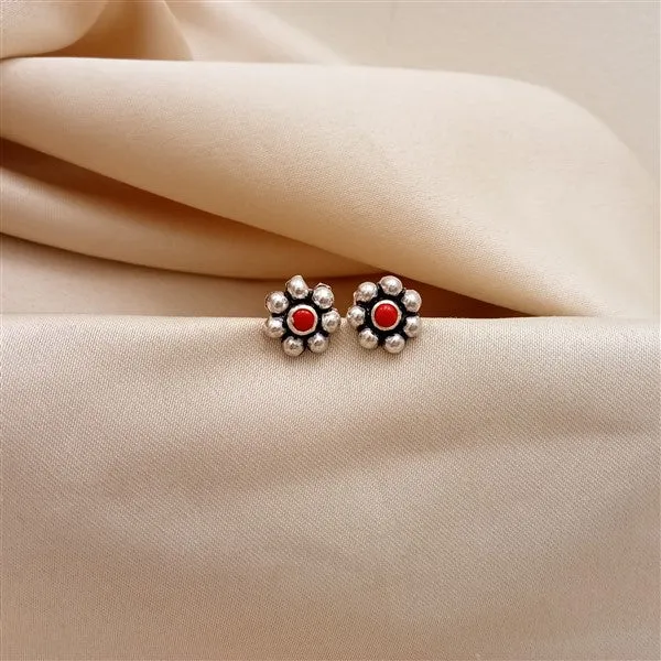 Coral Kudi Studs