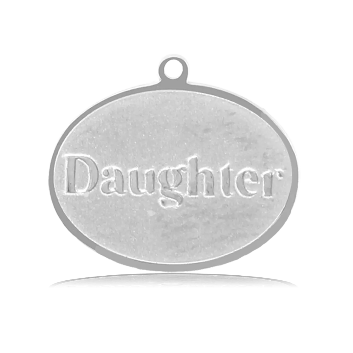 Daughter Charm with Green Yellow Jade Charity Bracelet