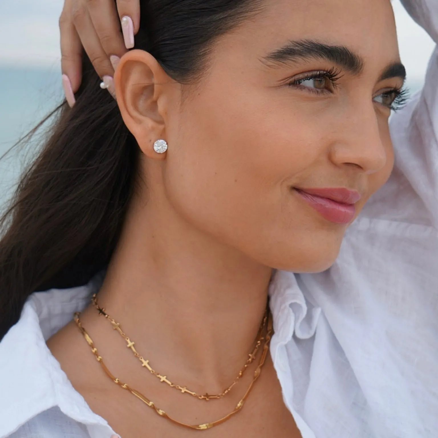 Ellie Vail - Ariana Large Stud Earring