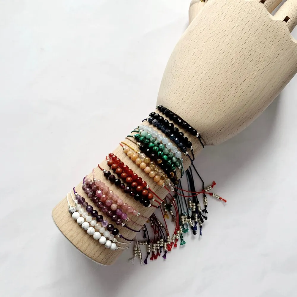 Garnet Crystal Bracelet
