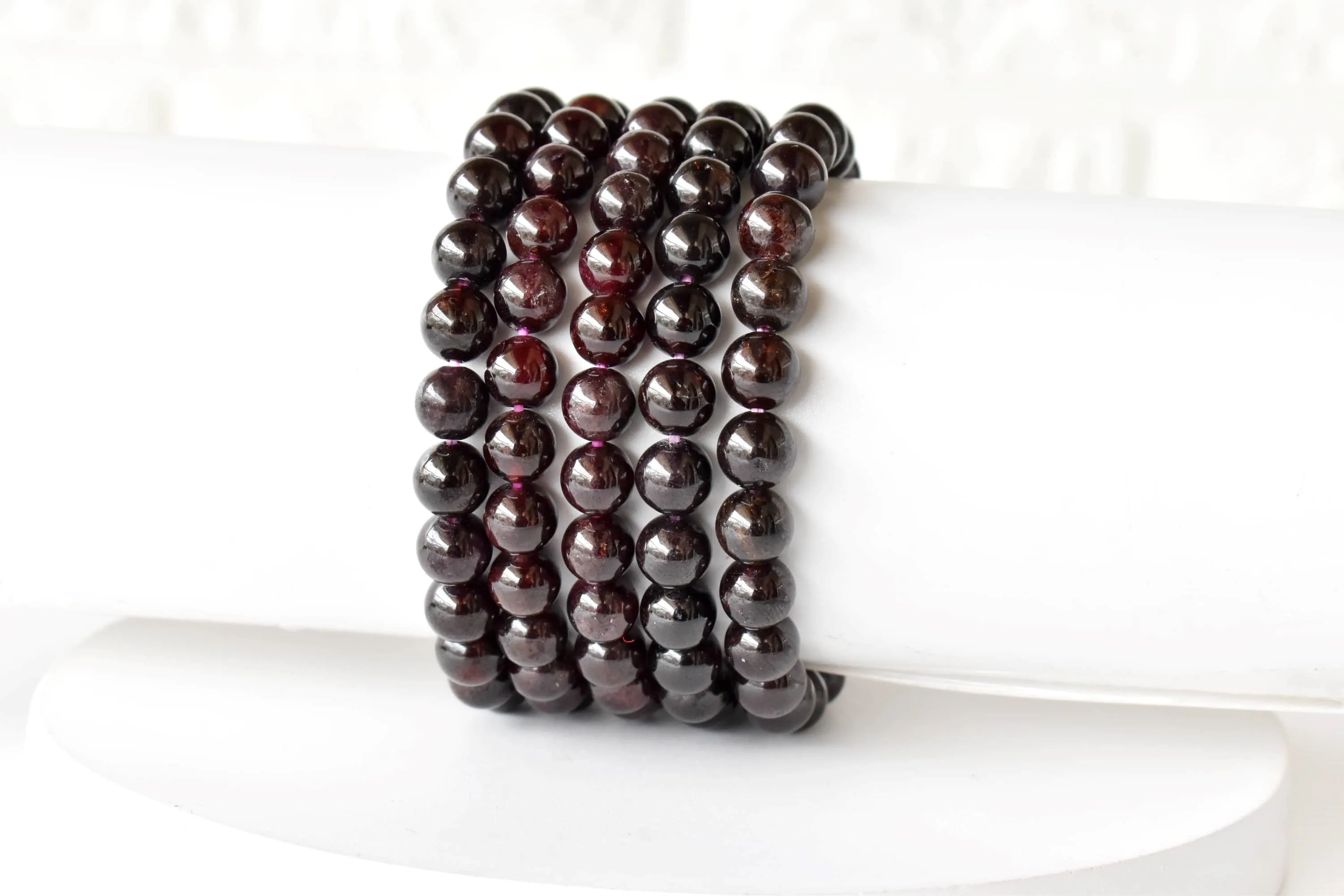 Garnet Gemstone Bracelet