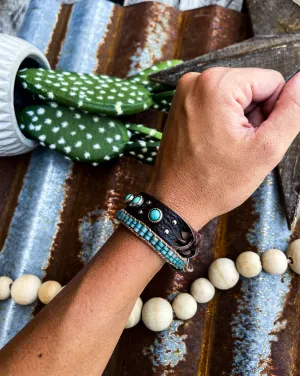 Jameson Turquoise Stud Bracelet
