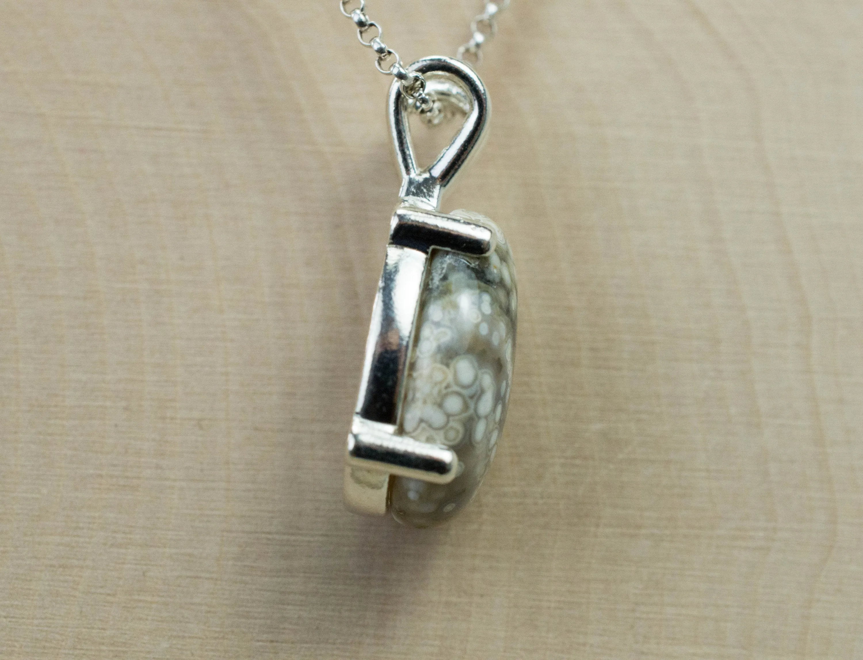 Jasper Pendant; Genuine Untreated Indonesia Jasper; 10.030cts