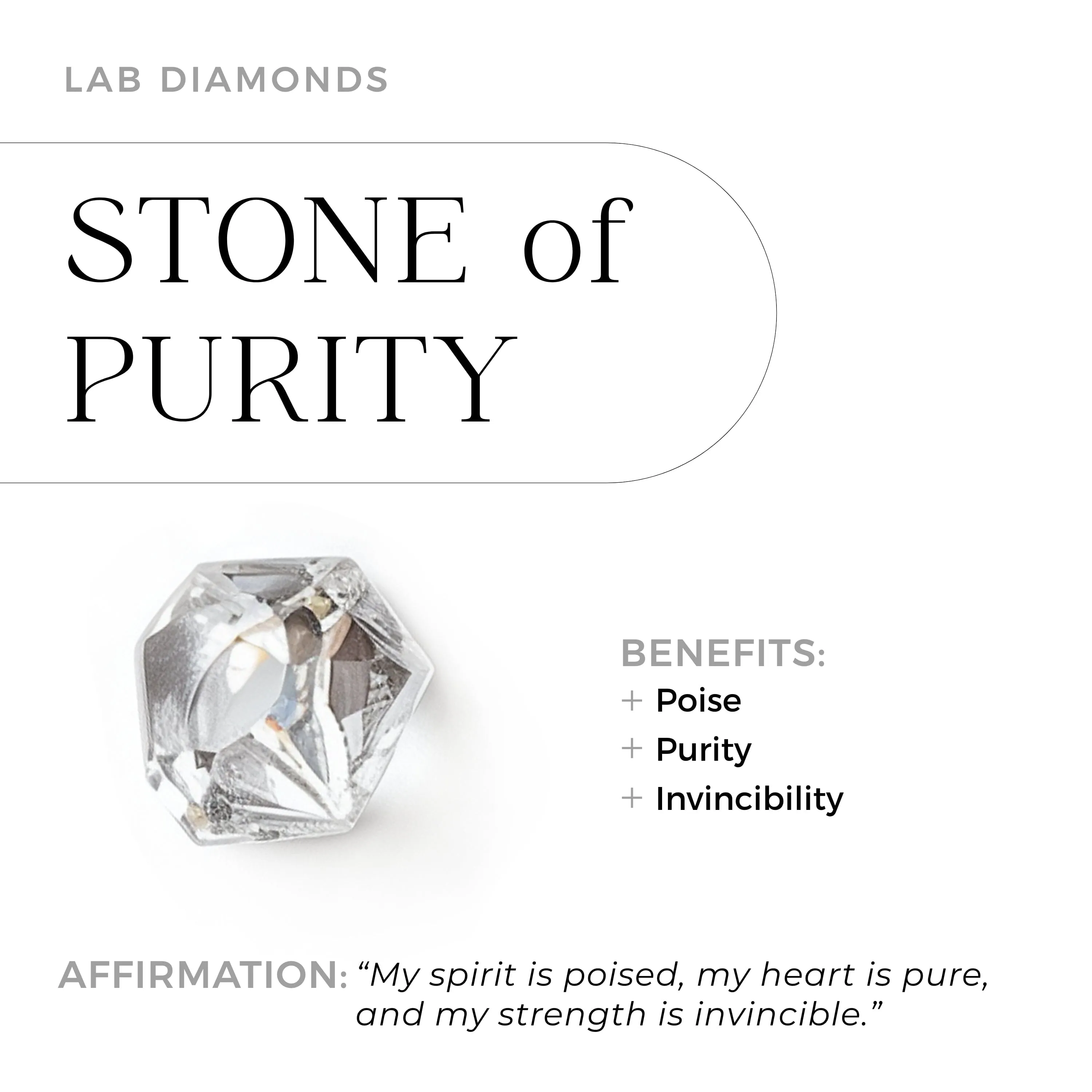Lab Diamond Mirth Ring & Vow Band