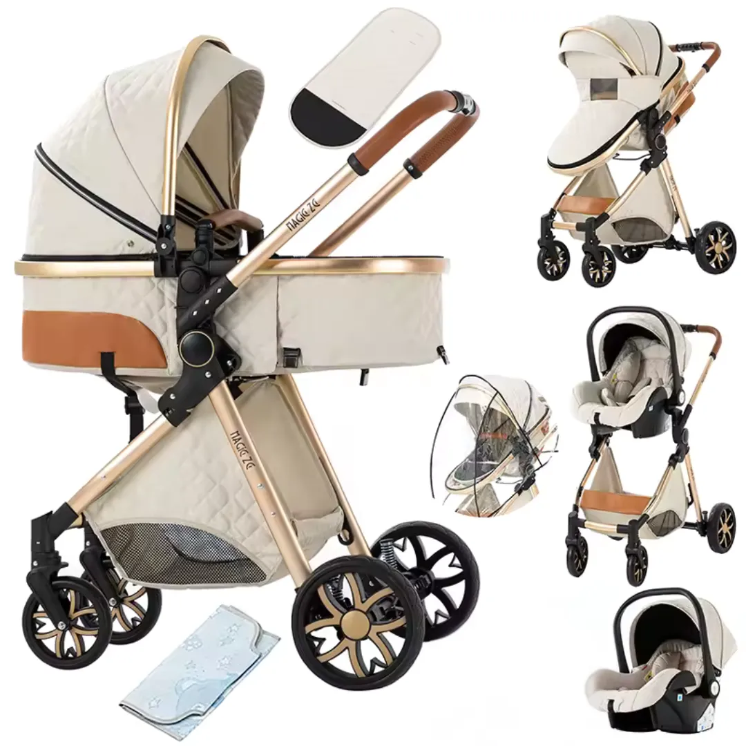 Luxurious 3 In 1 Pushchair Bundle