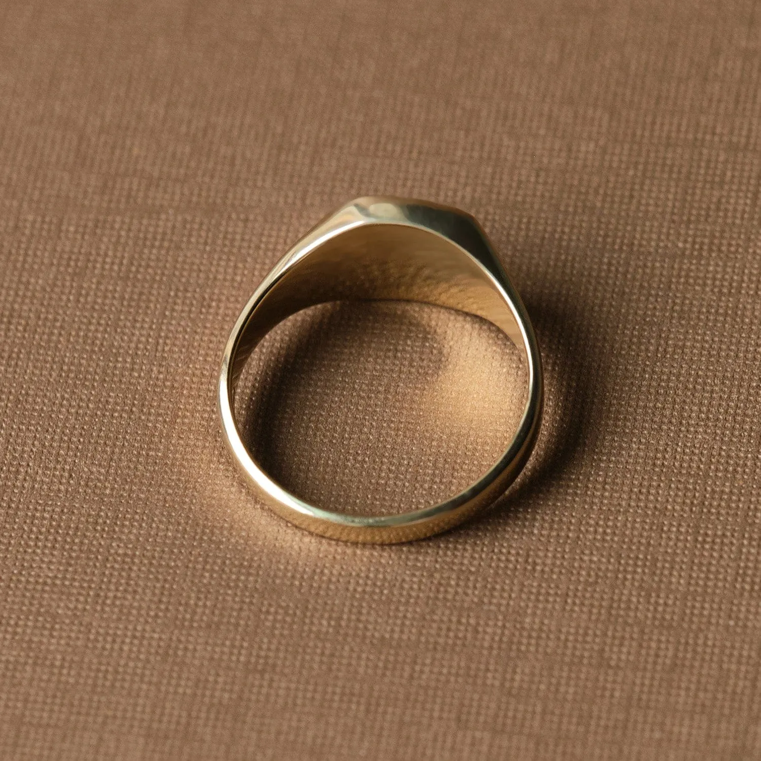 Magic Sator Square Gold Signet Ring