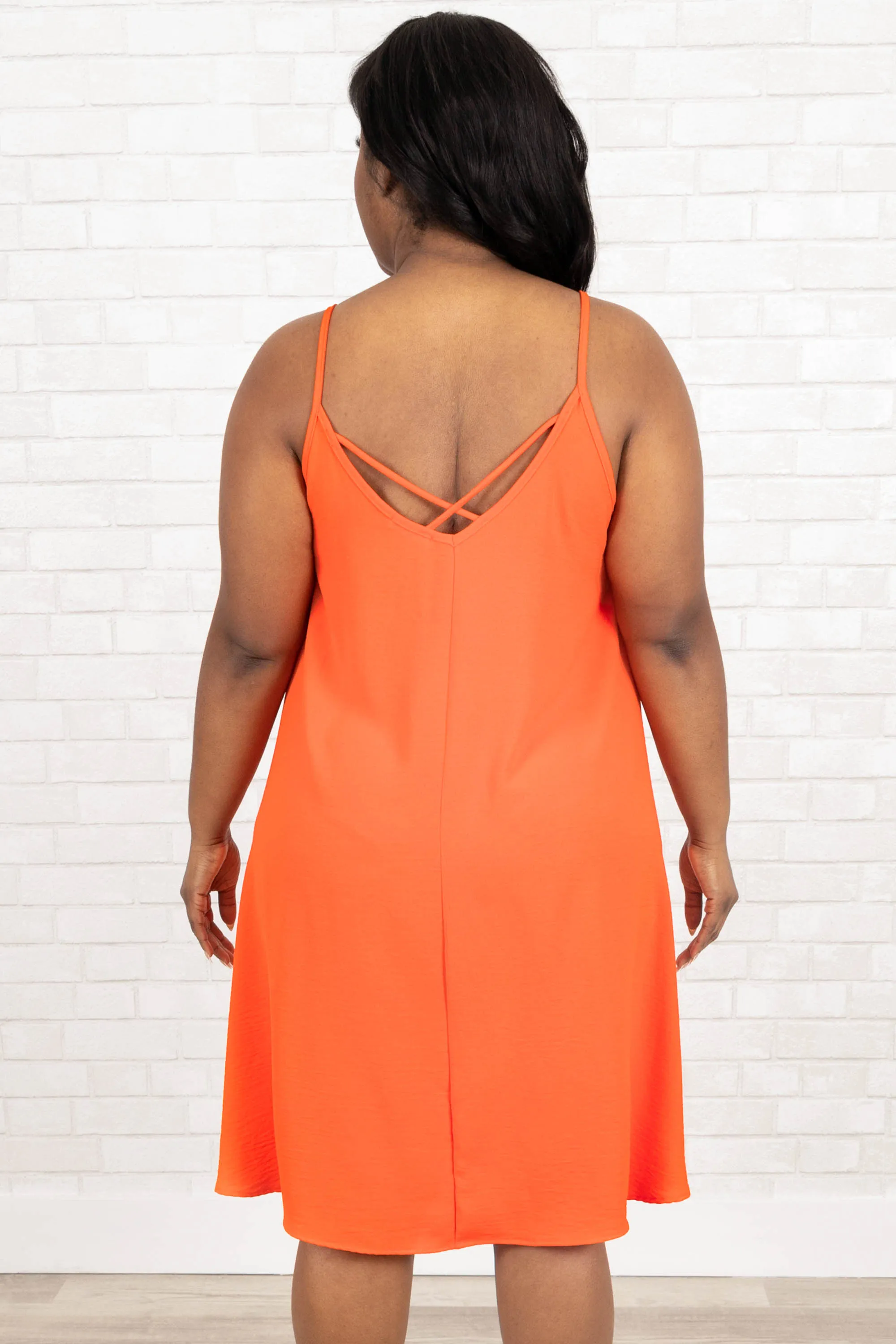 Market Memories Dress, Coral