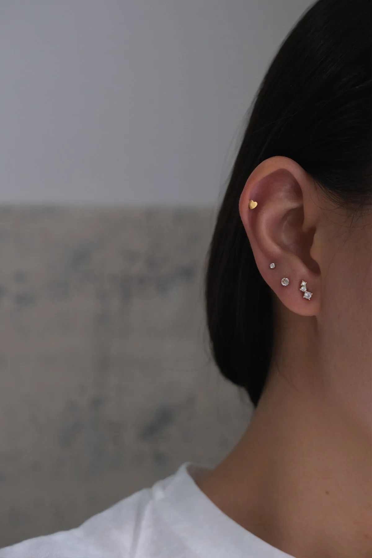 Mini Curve In Gold