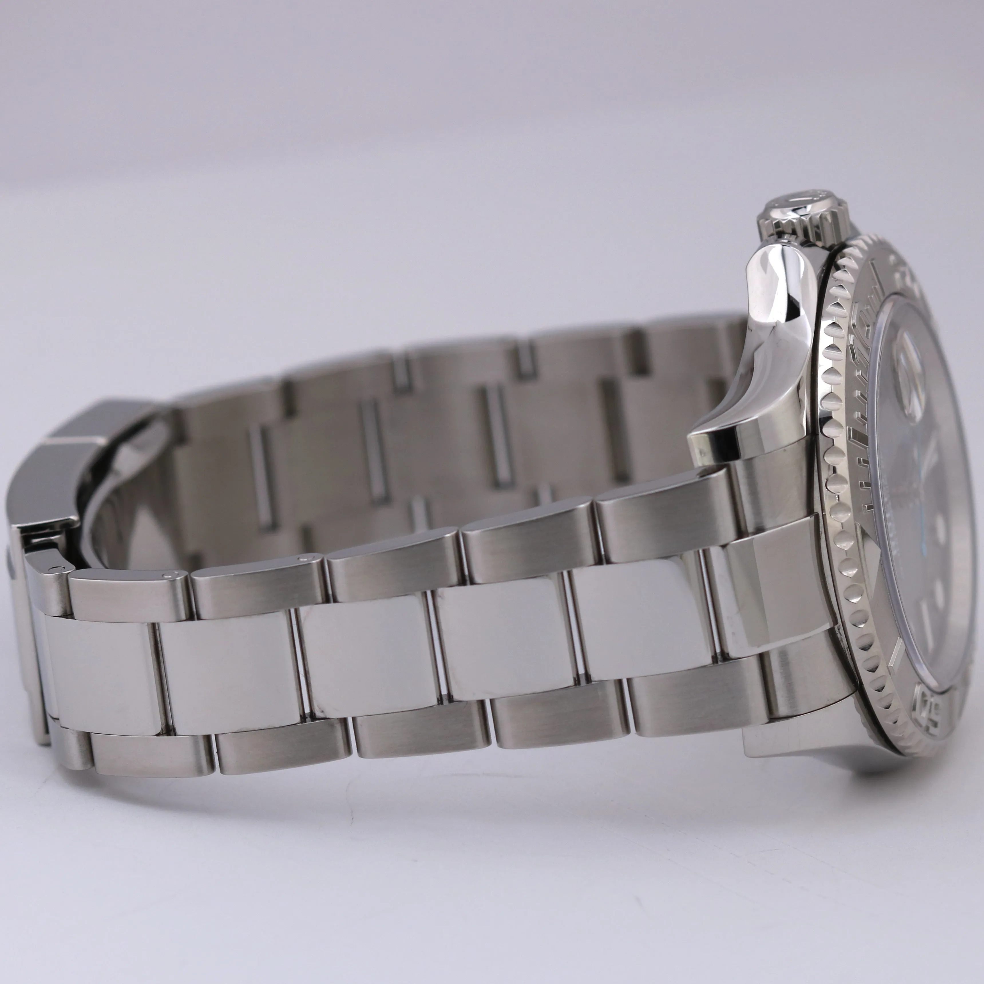 MINT 2021 PAPERS Rolex Yacht-Master 40mm RHODIUM 126622 YM1 Platinum Steel BOX