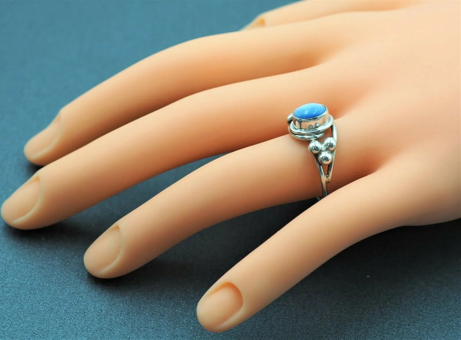 MOONSTONE & Silver Fine Vintage Gemstone Ring