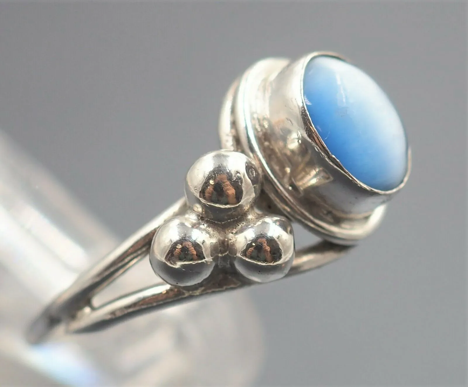 MOONSTONE & Silver Fine Vintage Gemstone Ring