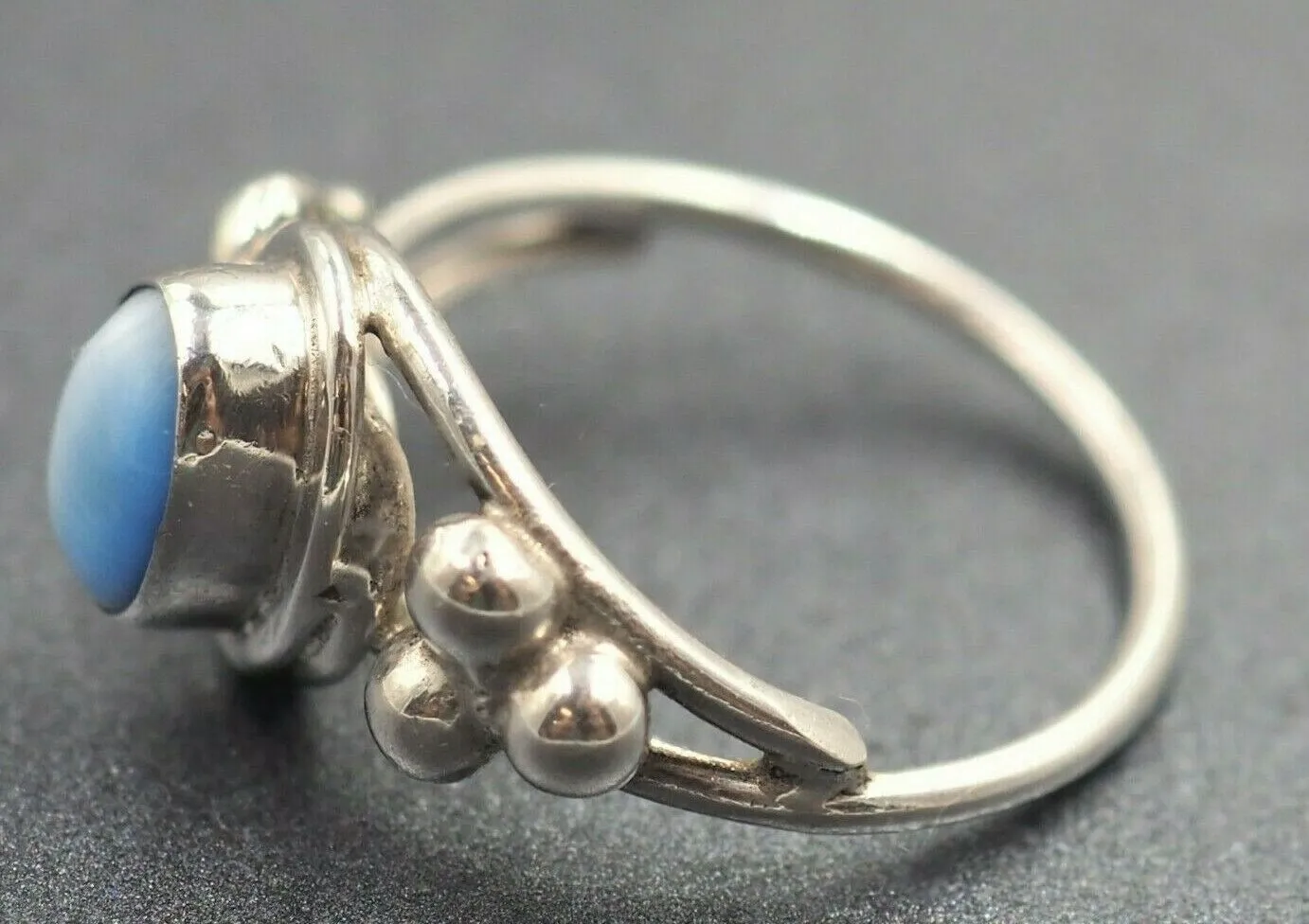 MOONSTONE & Silver Fine Vintage Gemstone Ring