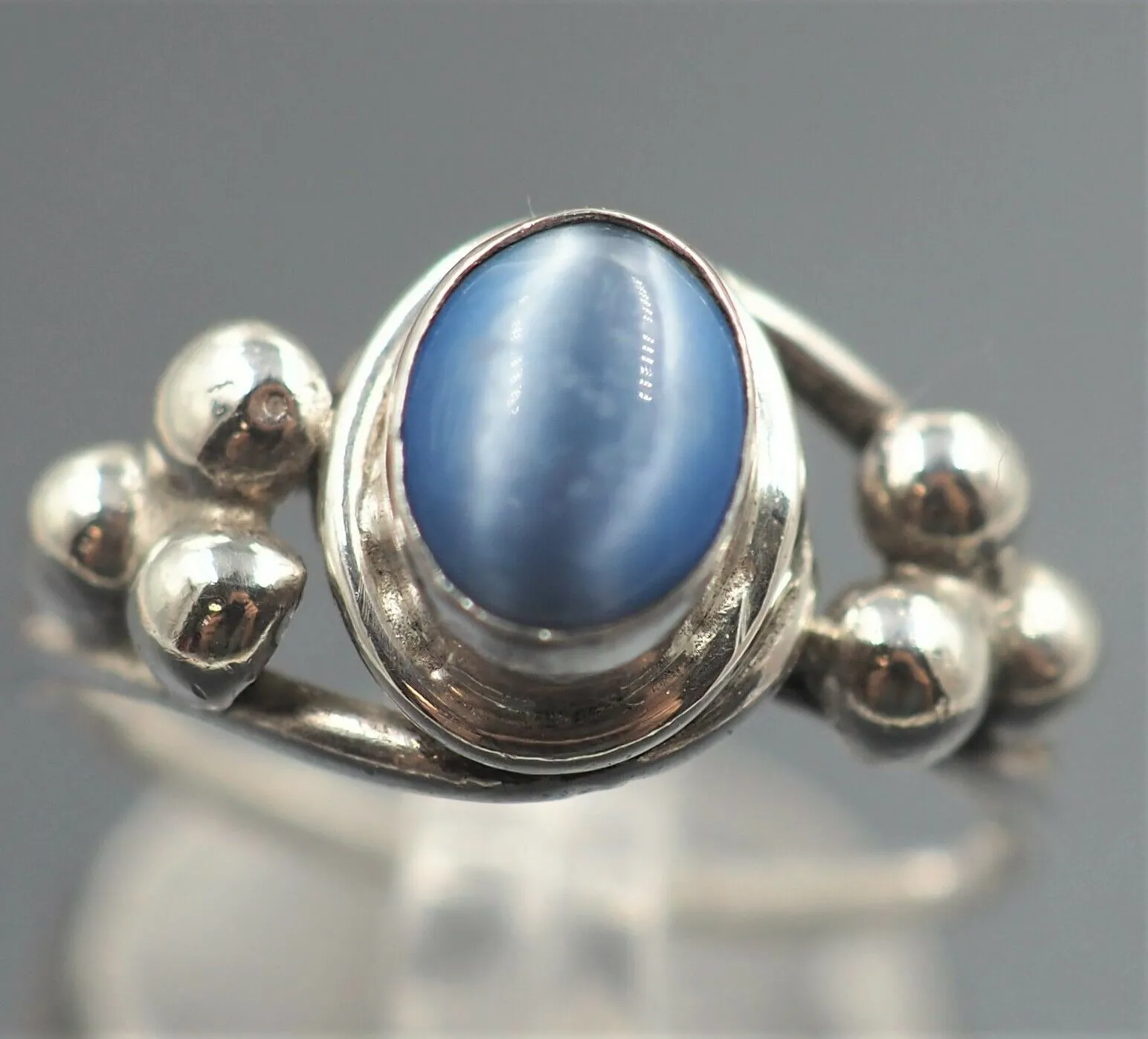 MOONSTONE & Silver Fine Vintage Gemstone Ring