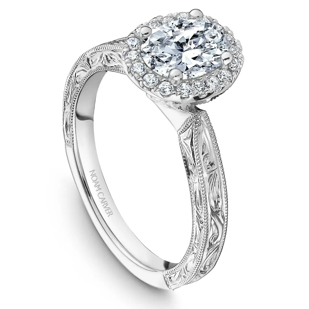 Noam Carver Engagement Ring - B019-05WME-FCYA
