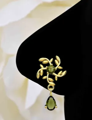 Nose Ring Dangle & Nose Stud – 14K Gold Nose Jewelry