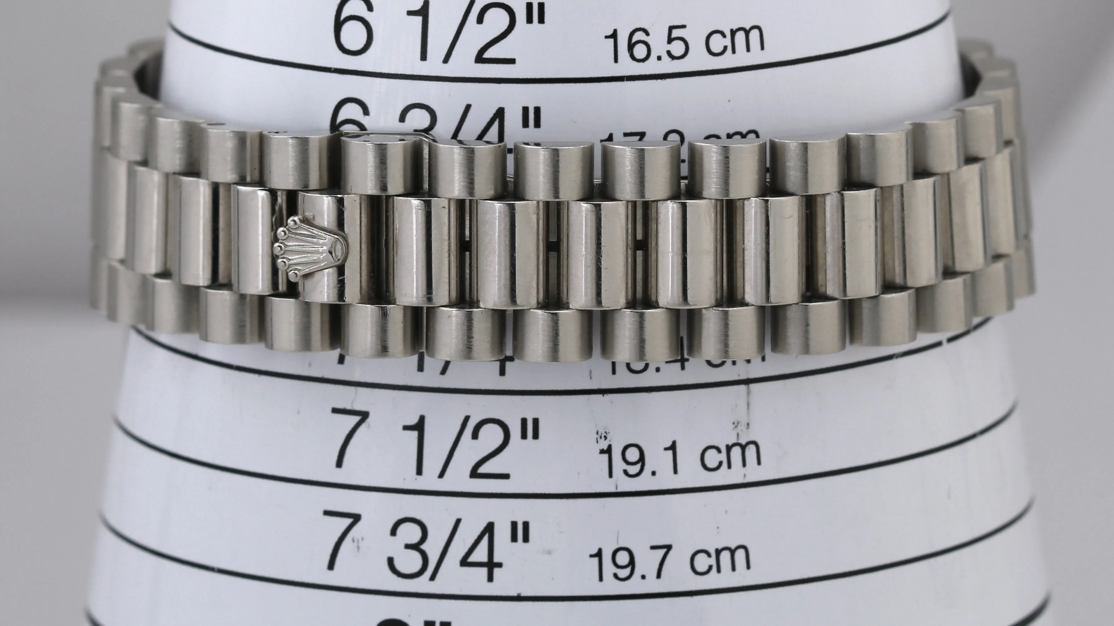 PAPERS Rolex Day-Date Presidential 36mm DIAMOND 950 Platinum Watch 118206 BOX