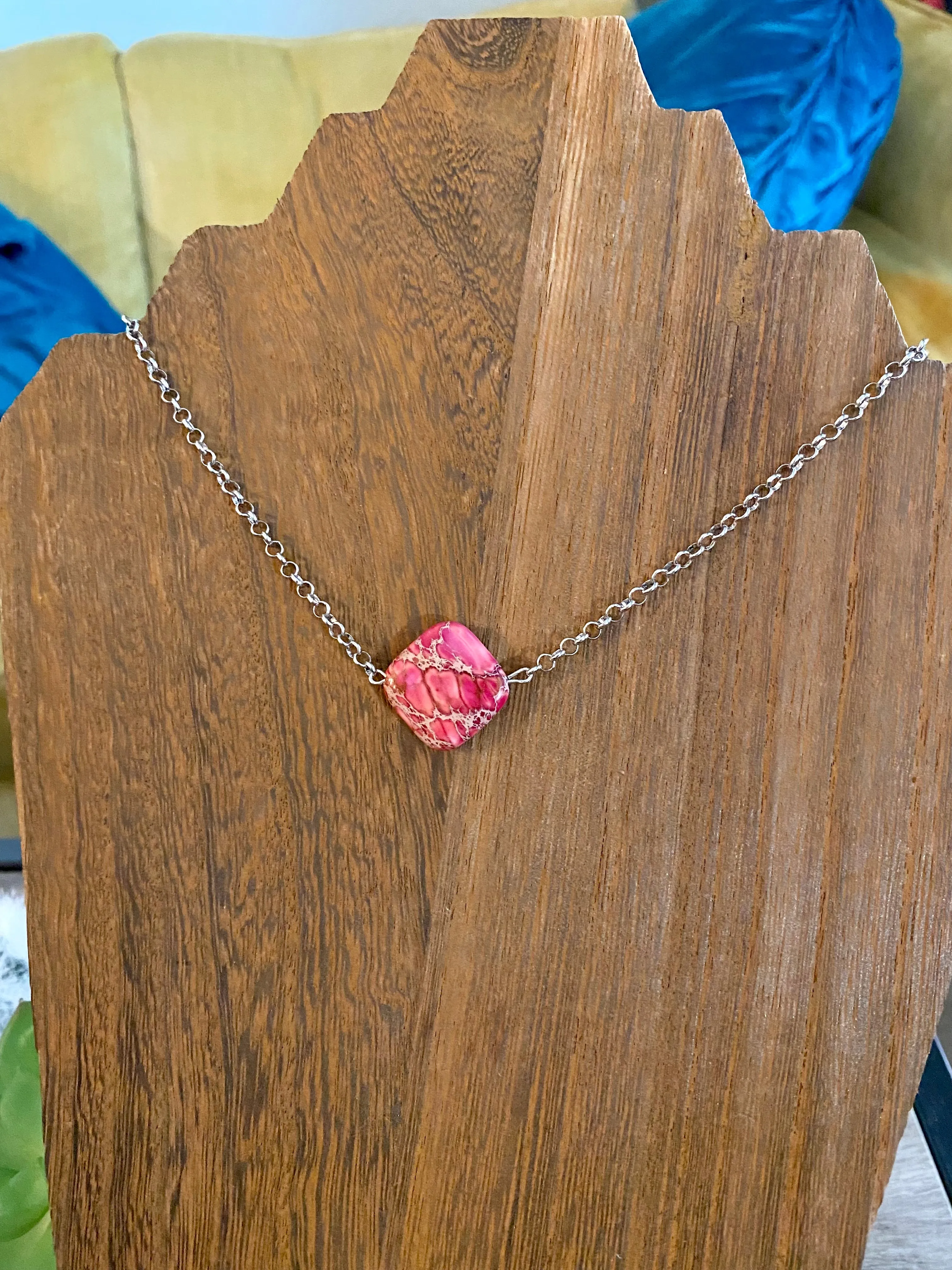Pink choker
