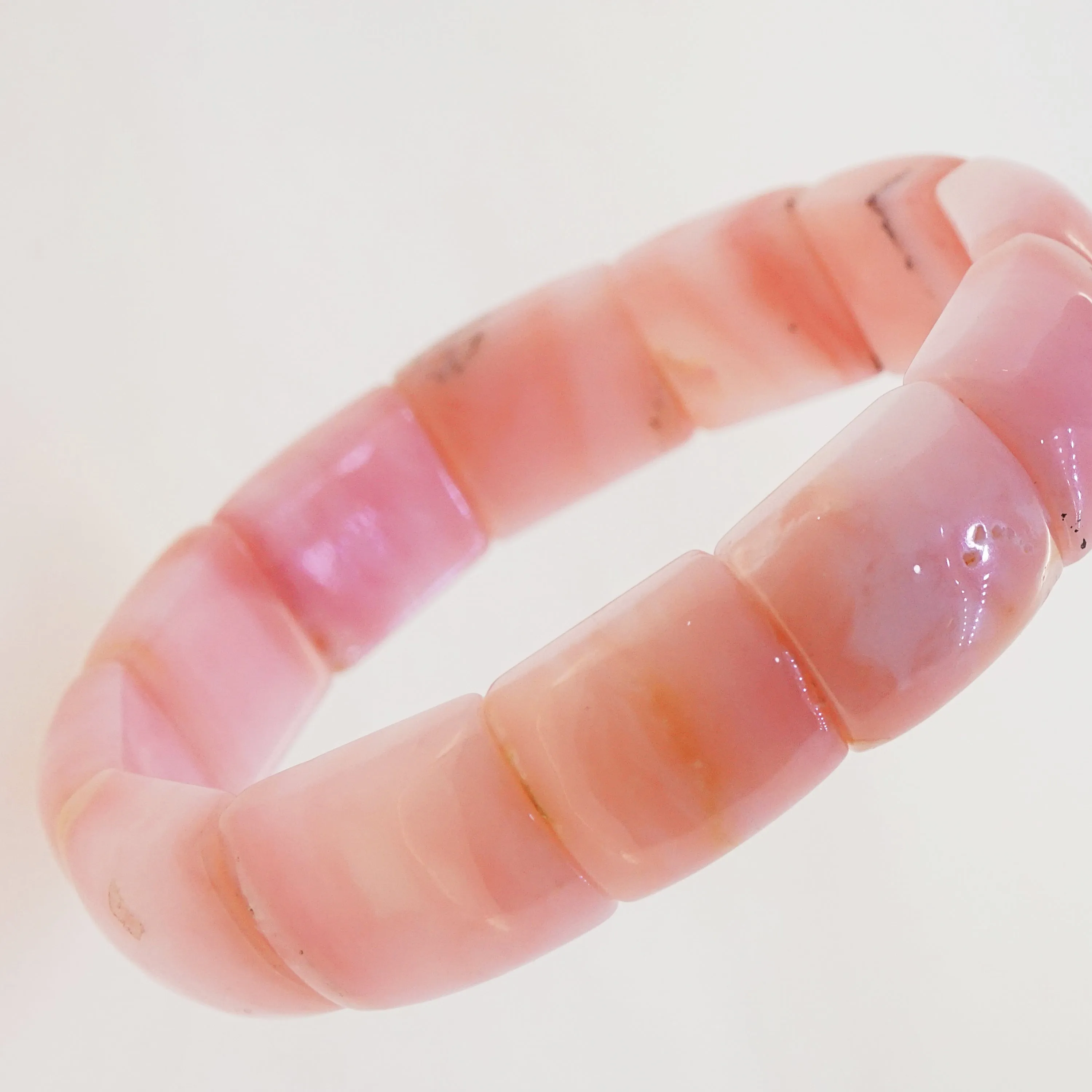 Pink Opal Bangle