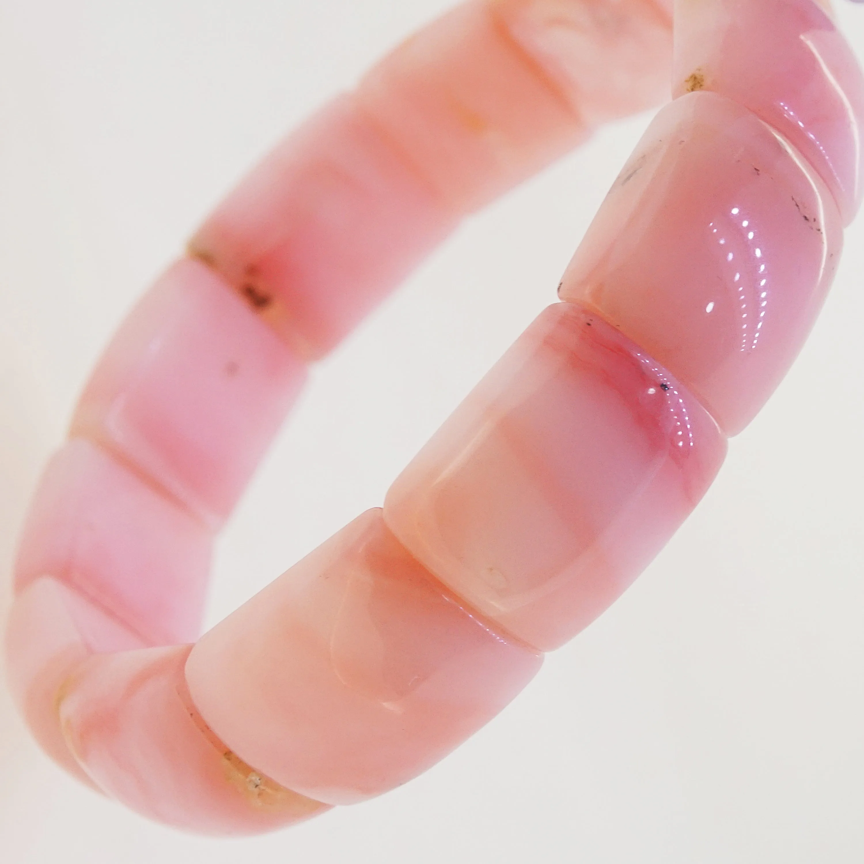 Pink Opal Bangle