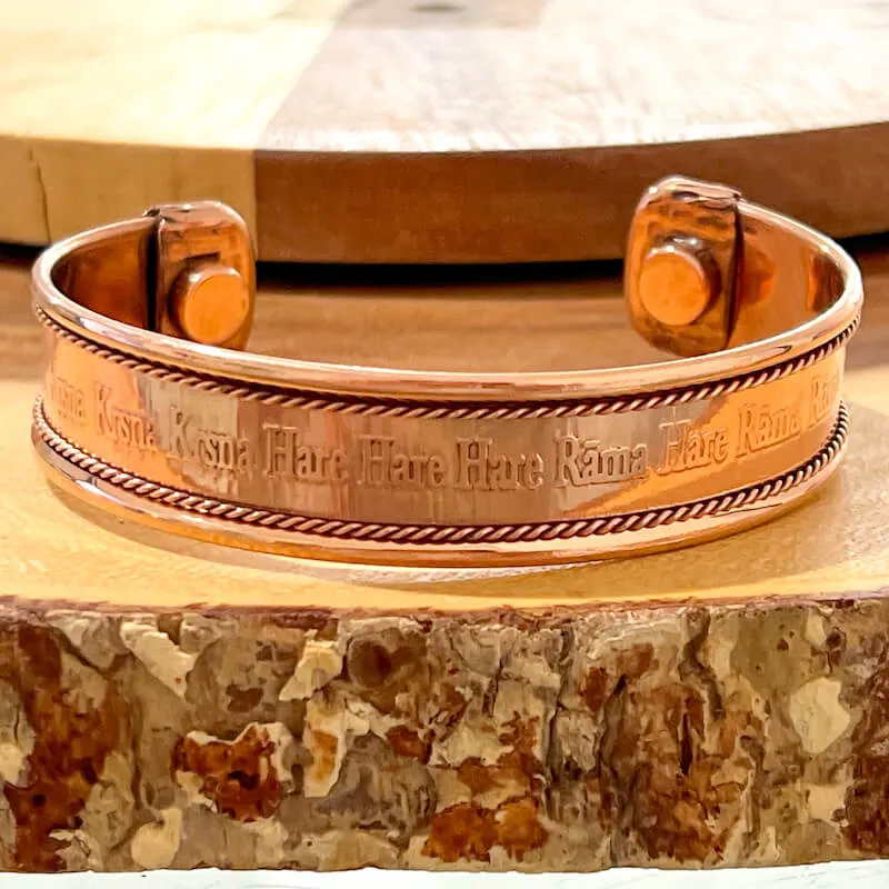 Powerful Copper Bracelet Handmade Cuff Wristband