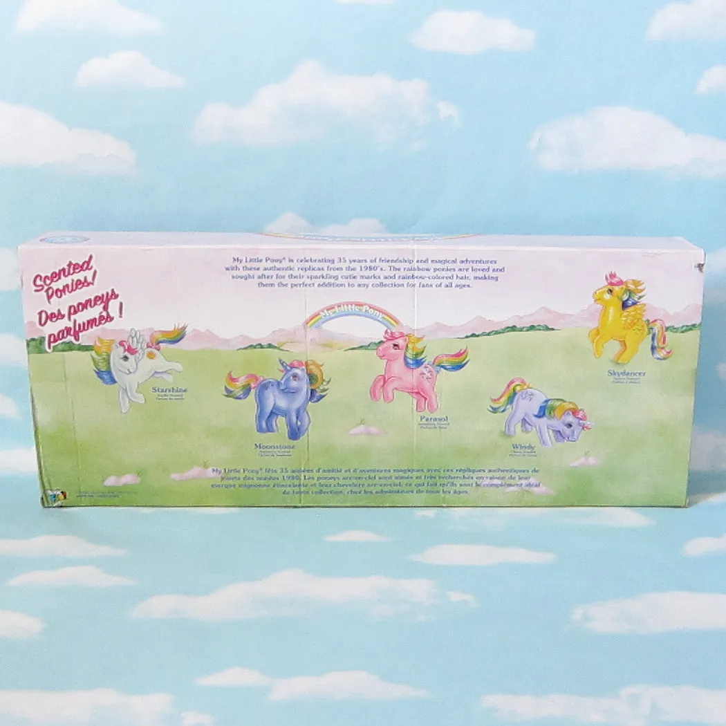 Rainbow Pony Collection 35th Anniversary 2018 My Little Pony Scented Ponies Set of 5 Classic Toys