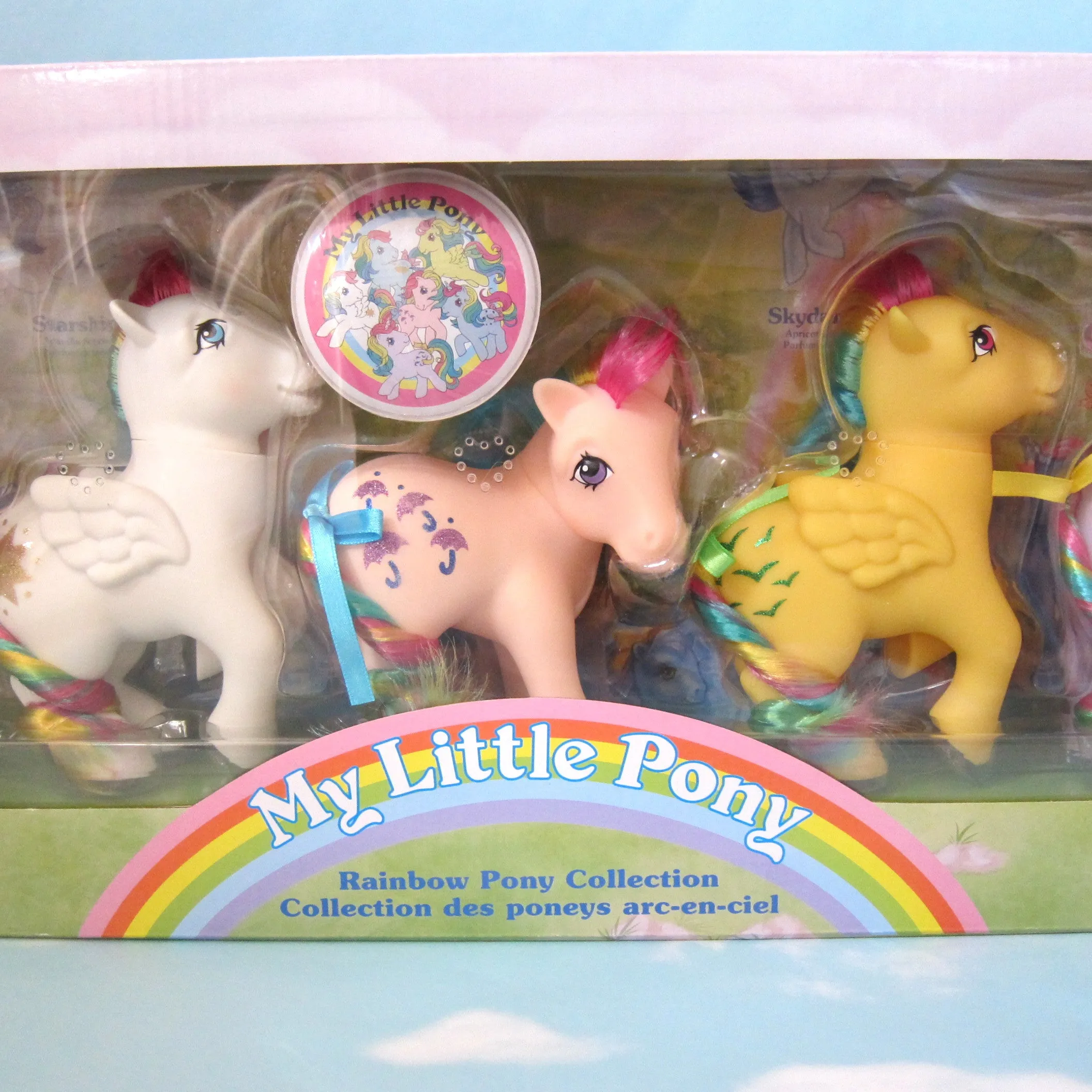Rainbow Pony Collection 35th Anniversary 2018 My Little Pony Scented Ponies Set of 5 Classic Toys