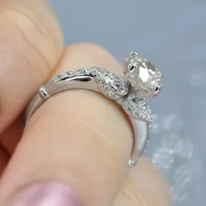 Selected 1.75CT Round Cut Diamond Engagement Ring in Platinum