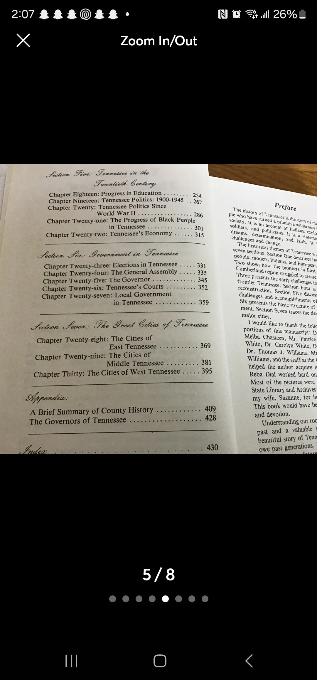 Tennessee Then and Now signed by author