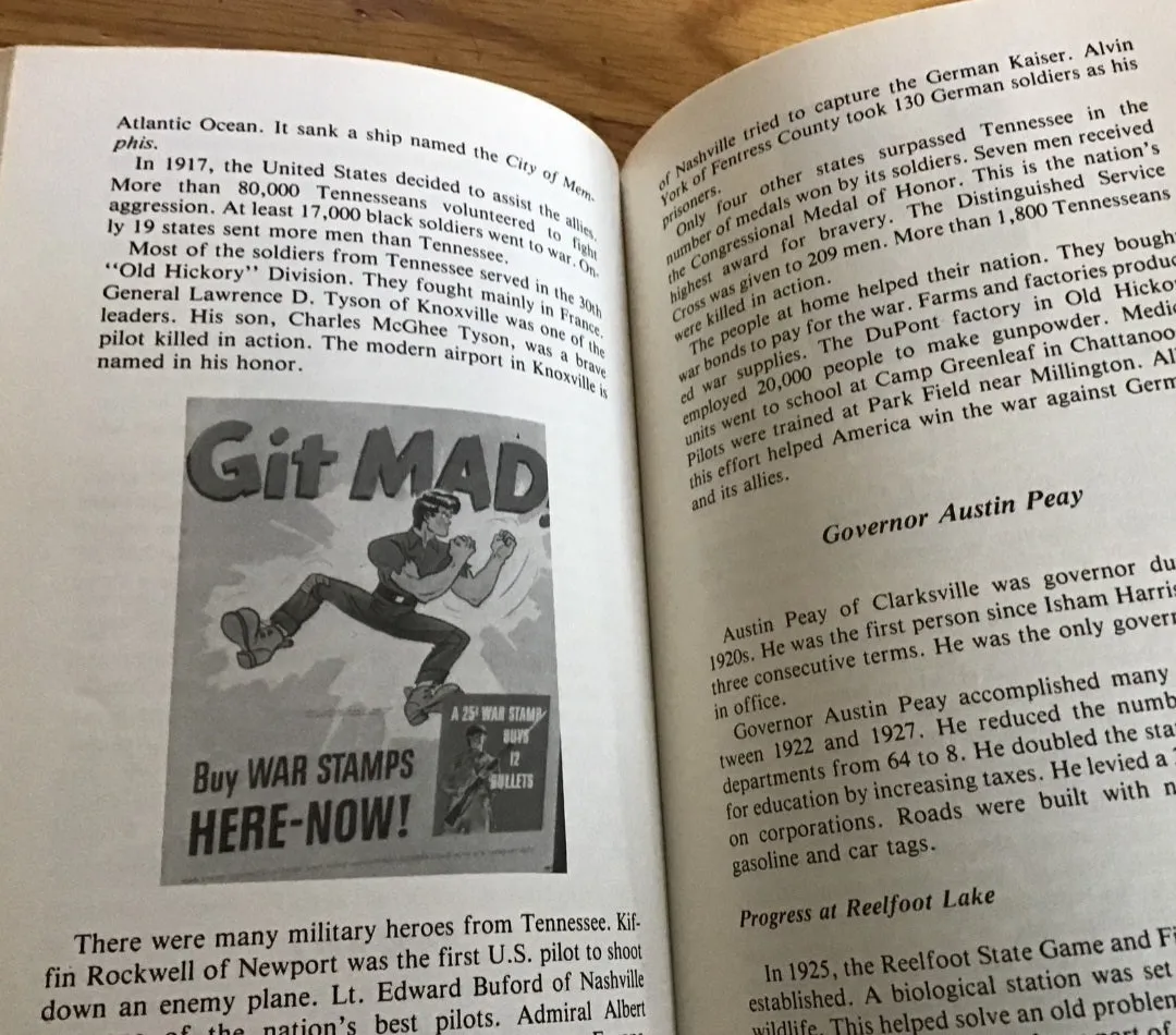 Tennessee Then and Now signed by author