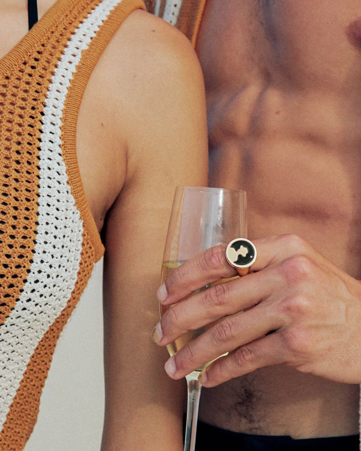 The Dandy Gold Signet Ring