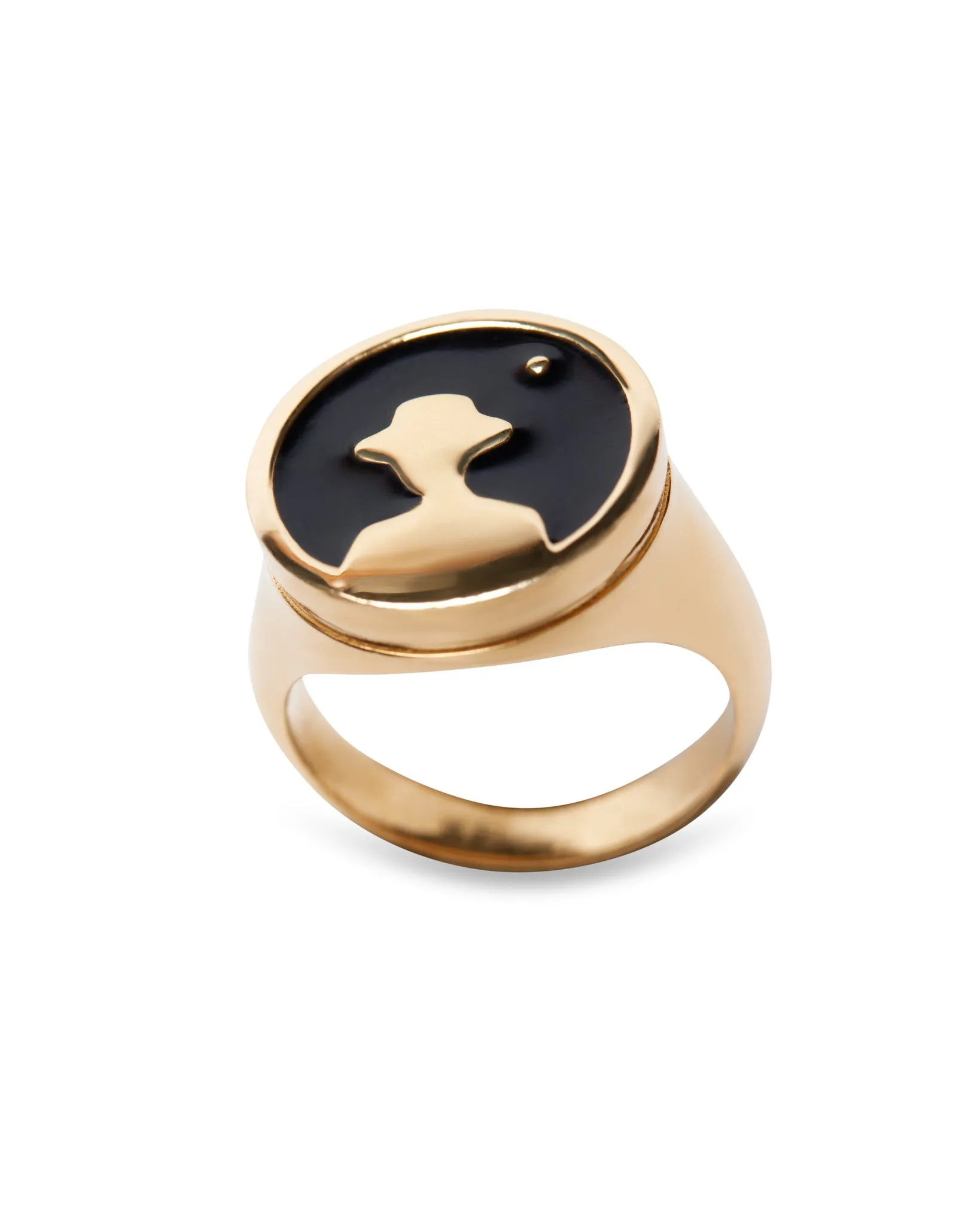 The Dandy Gold Signet Ring