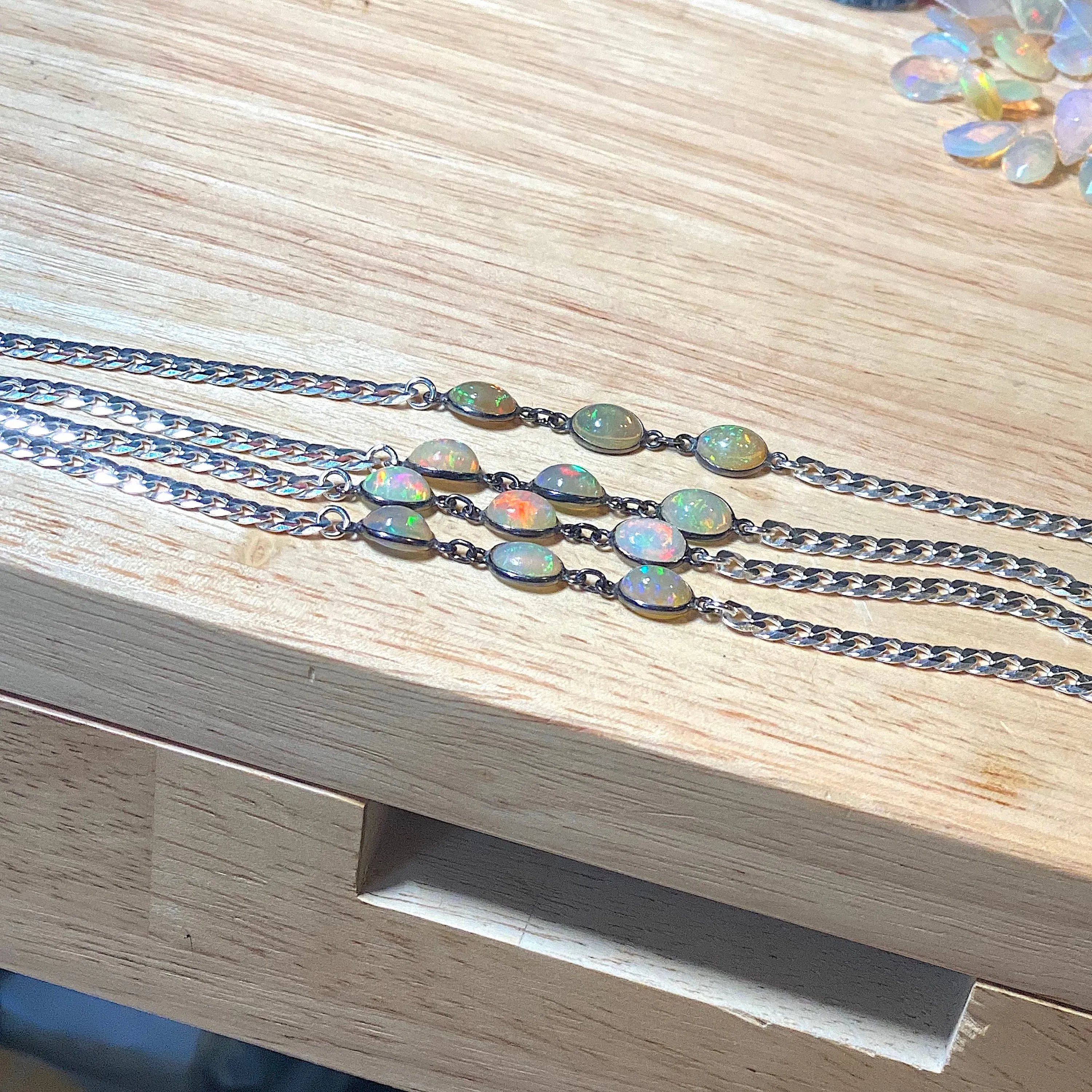 Triple Opal Bracelet