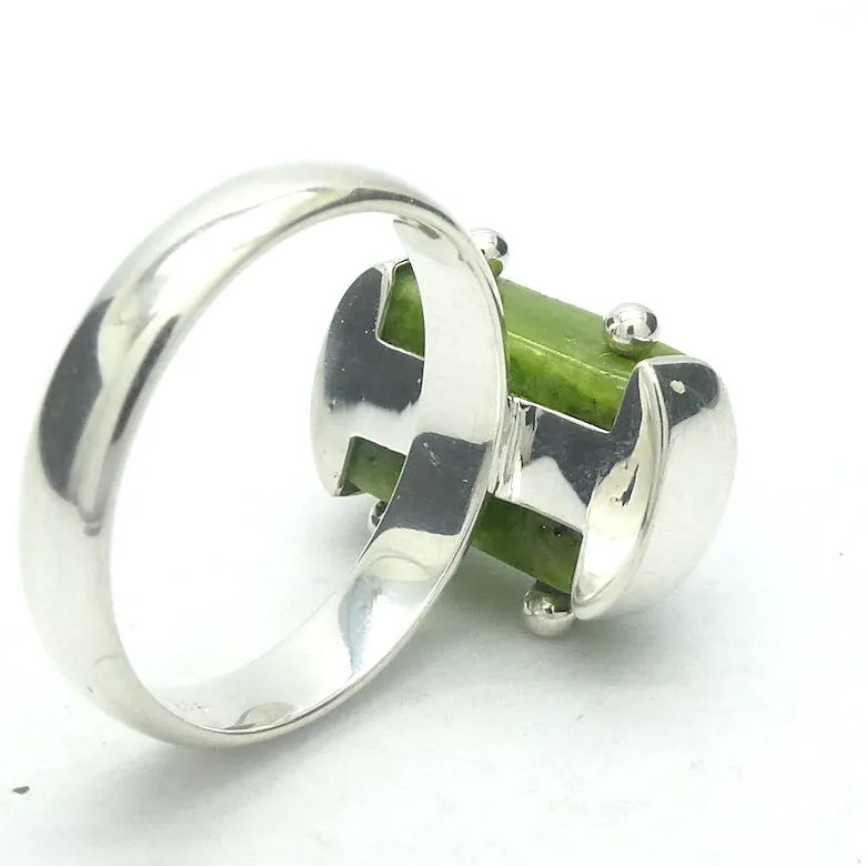 Tsavorite Garnet Ring, 925 Sterling Silver