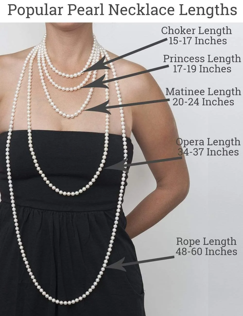 White Japanese Akoya Pearl Necklace & Earring 2-Piece Set, 7.0-7.5mm